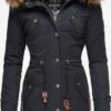 Marikoo Parkas Winterparka Dames Nachtblauw