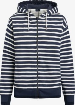 Sweatvesten Sweatvest Helene Dames Blauw / Wit