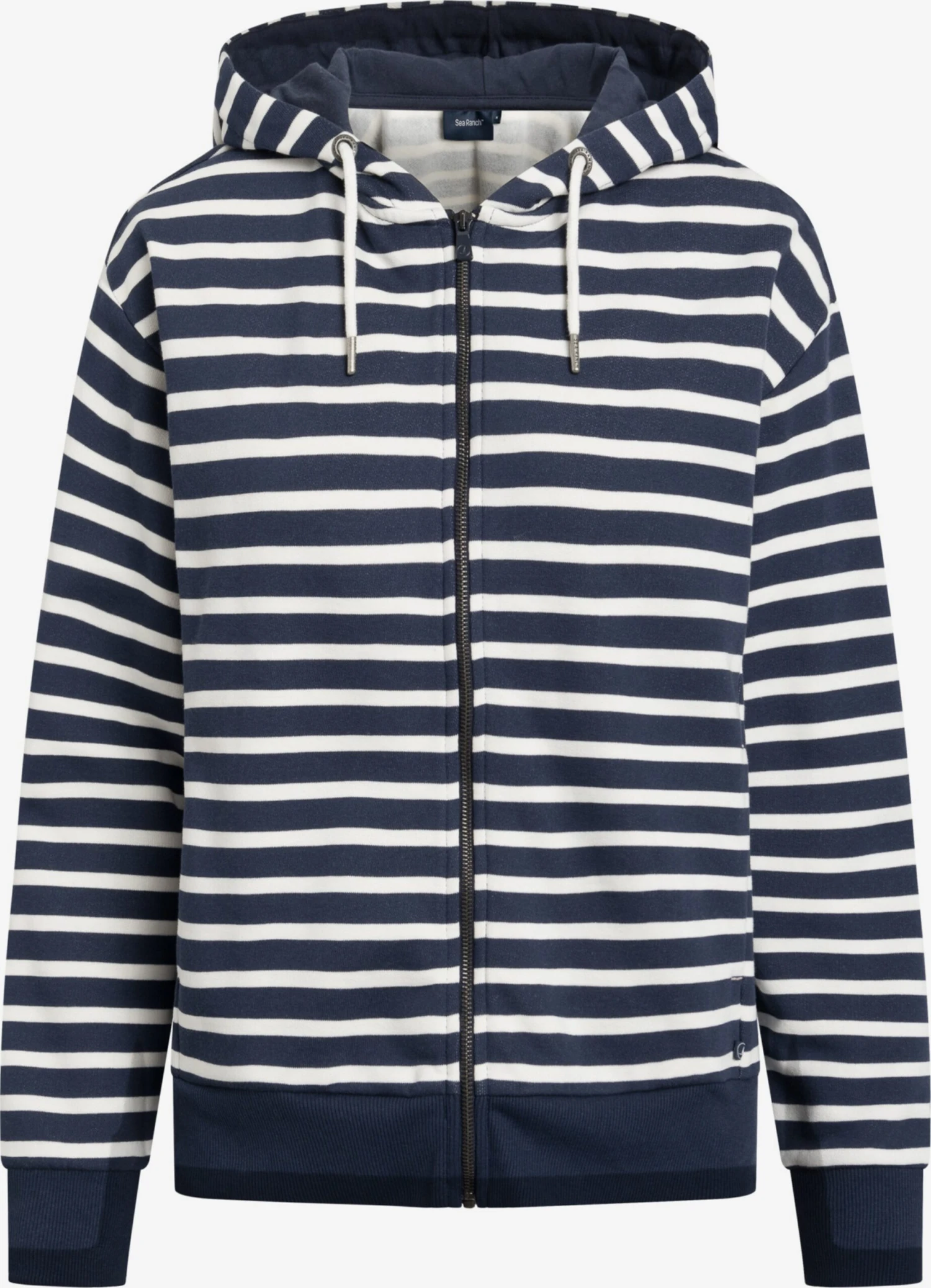 Sweatvesten Sweatvest Helene Dames Blauw / Wit