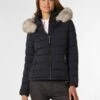 DKNY Gewatteerde Jassen Winterjas Dames Donkerblauw