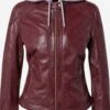GIPSY Leren Jassen Tussenjas Alcie Dames Bessen