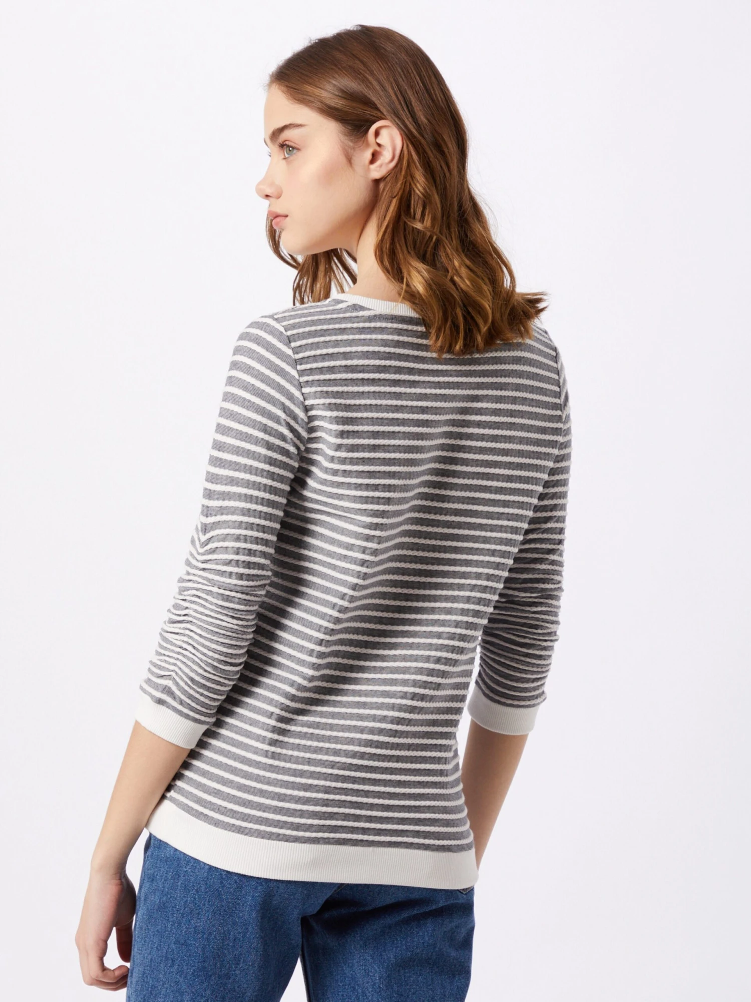 TOM TAILOR Denim Sweatshirts Sweatshirt Dames Donkergrijs - Afbeelding 3