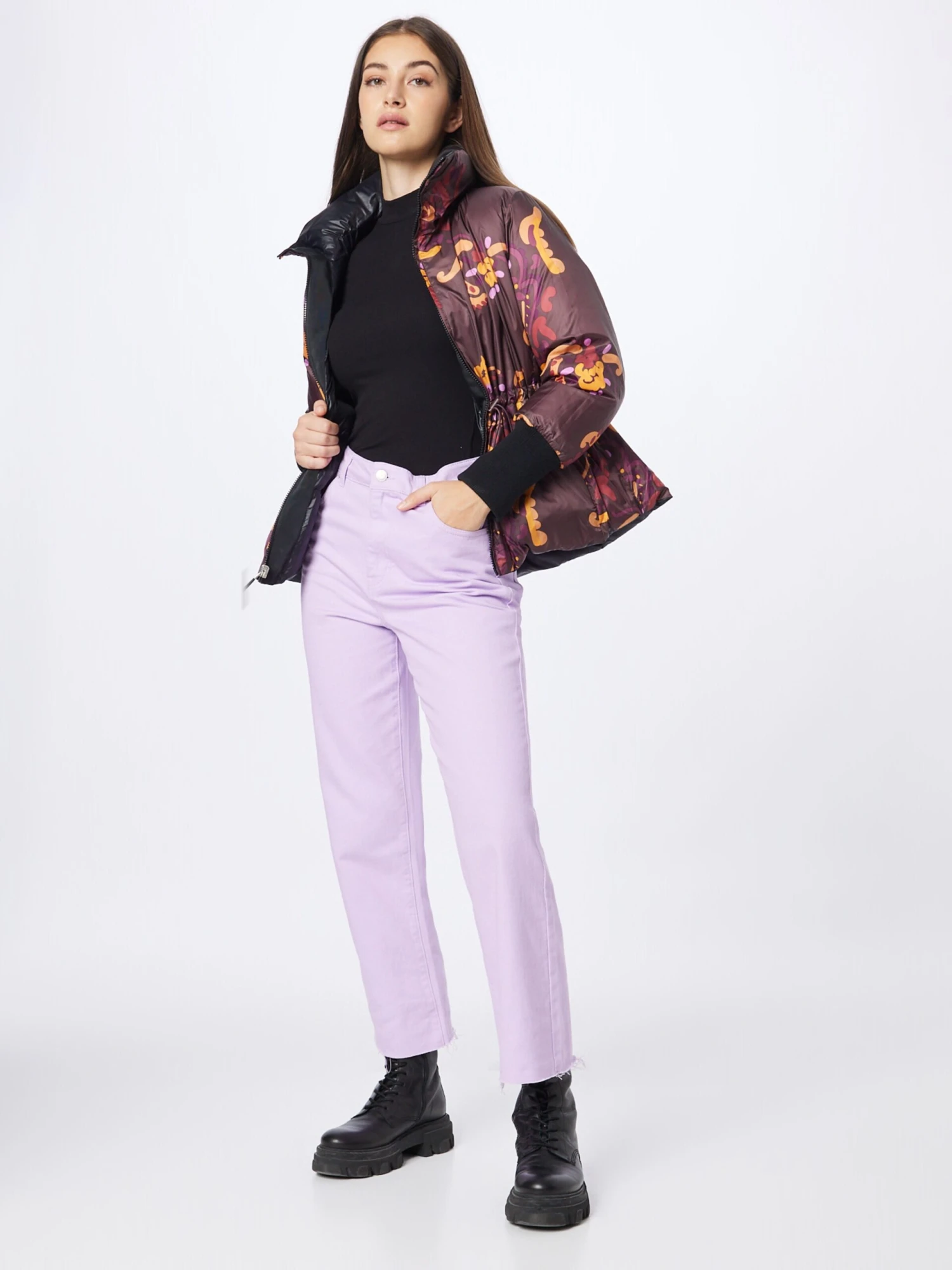 MAX & Co. Winterjassen Winterjas BOZZOLO Dames Zwart - Afbeelding 7