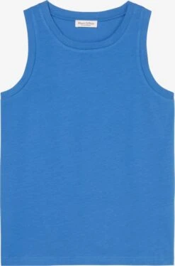 Marc O'Polo Mouwloze Shirts Top Dames Blauw
