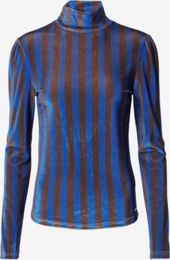 COLOURFUL REBEL Longsleeves Shirt Neyo Dames Donkerblauw