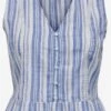 ONLY Blouse Tops Blouse Toni Dames Blauw
